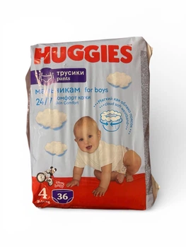 Детские подгузники-трусики Huggies Pants 4 9-14 кг 36 шт BOY