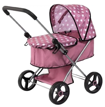 Wózek dla lalek Go w kolorze stary róż 14976AA (4003336149760)