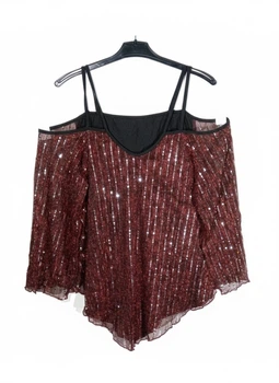Блуза SHEIN XL Червоний 31-0398_червоний