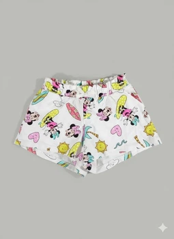 Шорты C&A 140 Белый 2218855_миккимаус
