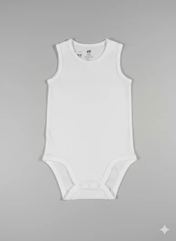 Боди H&M 98 Белый 1194762