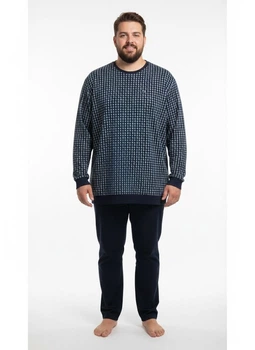 Пижамный свитшот C&A 6XL Темно-синий 2228668_свитш_01