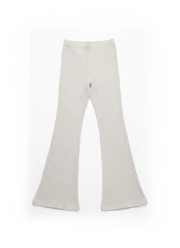 Брюки H&M 140 Светло-бежевый 1057813_рубчик