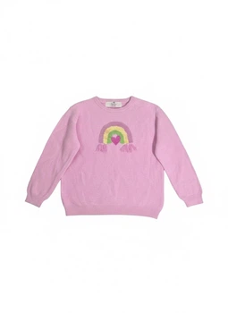 Джемпер H&M 104 Рожевий 1135723_райдуга