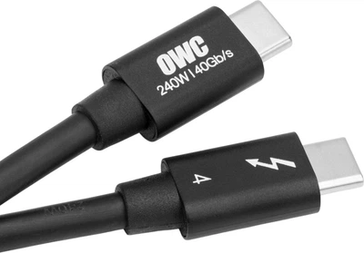 Кабель OWC Thunderbolt 4 – USB-C 1 м Black (810586036900)