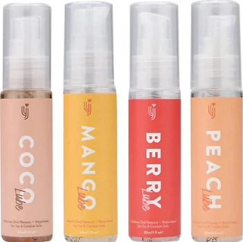 Набір лубрикантів з різними смаками Loving Joy 30 мл х 4 шт (N12622)