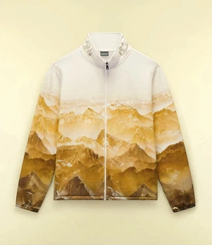 Кофта Napapijri Dunnern Full-Zip white orange L