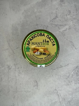 Арахисовая паста классическая без сахара Manteca, 100 г