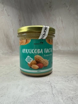 Арахисовая паста классическая без сахара Manteca, 300 г