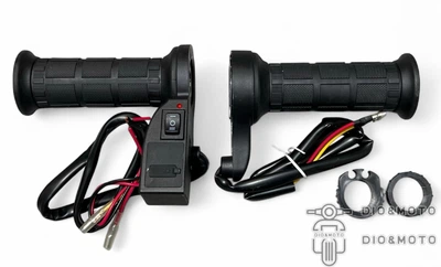 Грипси (ручки керма) універсальні, з підігрівом #60 (2 режими 50/70C, USB, адаптери троса)