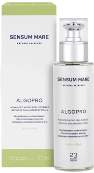 Esencja do twarzy Sensum Mare AlgoPro wygładzająco–rozświetlająca 100 ml (5907222316528)