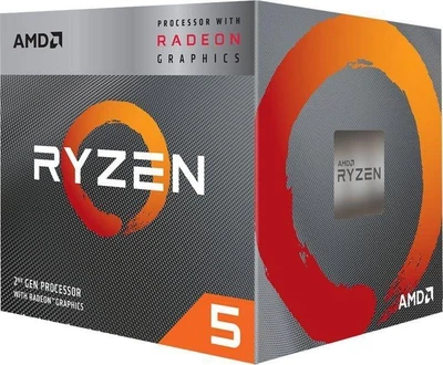 Центральний процесор Ryzen 5 3400G 4C/8T 3.7/4.2GHz AMD (2000003390069)