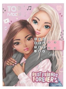 Щоденник із замком Depesche Top Model My BFF з мелодією Best Friends 13723A (4010070709839)