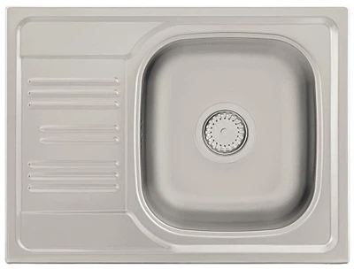 Zlew kuchenny Kernau KSS C 455 1B1D Linen