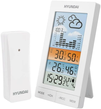 Stacja pogodowa Hyundai WS2050 White (HY-WS2050)