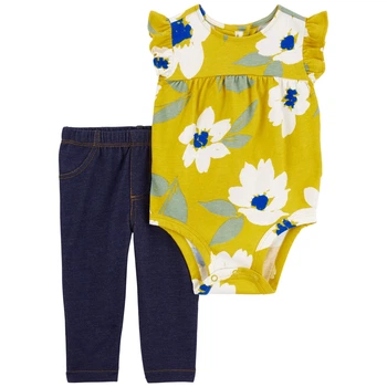 Комплект Carter's 2в1 боді штани для дівчинки 76-81 см (1Q429910_18M)