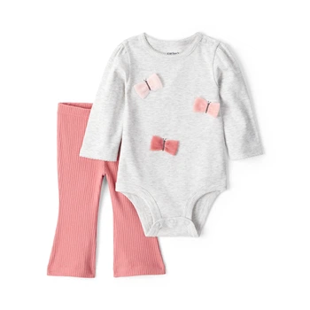 Комплект Carter's 2в1 боді, штани для дівчинки 69-72 см (1T549410_9M)