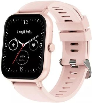 Smartwatch LogiLink SW0001P 1.83" Bluetooth 5.2 Pink