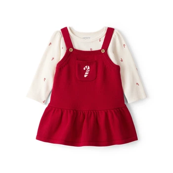 Комплект Carter's 2в1 боді, сарафан для дівчинки 55-61 см (1T557810_3M)