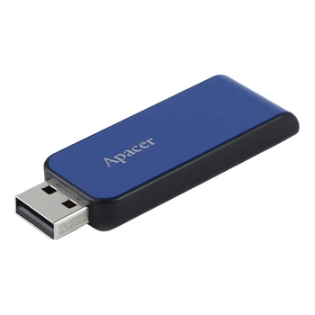 Флешка ЮСБ Apacer AH333 32gb USB Flash Drive 2.0 память 32 Гб Blue