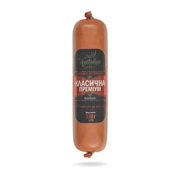 Ковбаса веганська Преміум, класична, ТМ Vegitaliya, 330 г