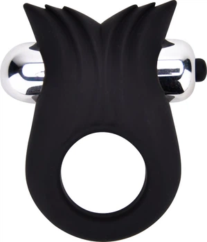 Вибрационное силиконовое кольцо для пениса Loving Joy Vibrating Textured Cock Ring текстурированное (N12194)