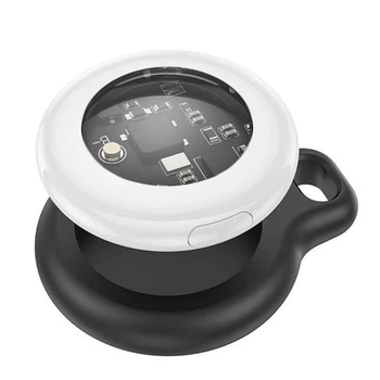 Поисковый трекер Hoco E91 1PCS Tiger Apple Find My Bluetooth с батарейкой Белый