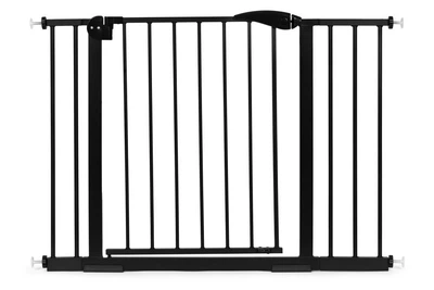 Захисна перегородка EcoToys Бар'єр для сходів та дверей 74-105 см  SG-012-BC Чорна (5905817006410)