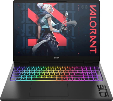 Ноутбук HP OMEN MAX 16-ak0010ua 16" 2.5K IPS, 500n/Ryzen AI 9 HX 375 (5.1)/32Gb/SSD1Tb/RTX5070,8G/DOS/Черный