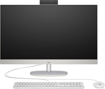 Моноблок 27" HP 27-cr1010ua AiO Ultra7-155U/16Gb/SSD1Tb/WiFi/Cam/K&M/HAS/DOS/Shell Білий
