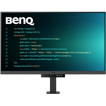 Монитор TFT 31.5" BenQ RD320UA, 4K, IPS, 2xHDMI, DP, USB-C, Pivot, колонки, серый