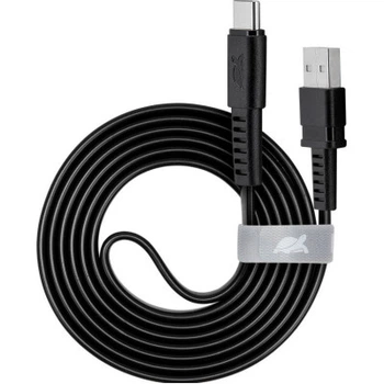 Дата кабель USB 2.0 AM to USB-C 1.2m black RivaCase