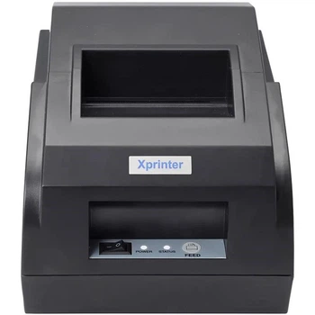 Печатка чеков Xprinter XP-58IIL (термопечать, 90 мм/с, лента 58 мм, USB, черный)