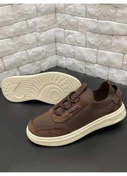 Текстильные кроссовки Jong Golf HCP11831-0 34 Коричневый