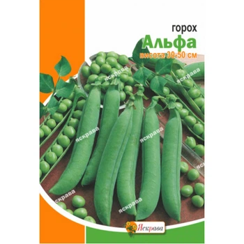 Семена Яскрава Горох сахарный Альфа 30 г (59145)