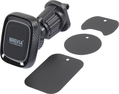 Автодержатель для телефона (Brevia) AirVent Pro MagHold универс. магнитный (48110)