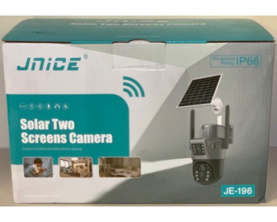 IP Камера видеонаблюдения RIAS VC3 Wi-Fi с солнечной панелью 1080P Full HD автономное питание