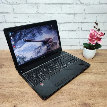 Ноутбук Packard Bell Q5WS8: 15.6, AMD A6-4400M, 8 GB DDR3, AMD Radeon HD 7600M 1Gb, SSD 128Gb - Б/У