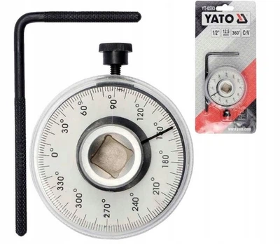 Кутомір (диск) для затягування болтів 1/2" YATO (YT0593)