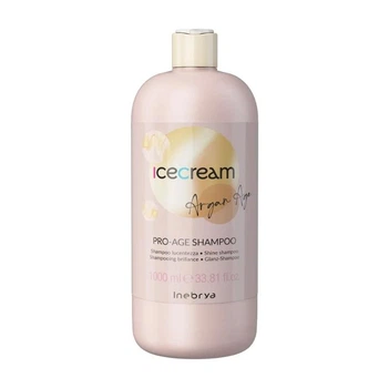 Шампунь з аргановою олією для фарбованого волосся Inebrya Pro-Age Shampoo Argan Oil, 1000 мл New