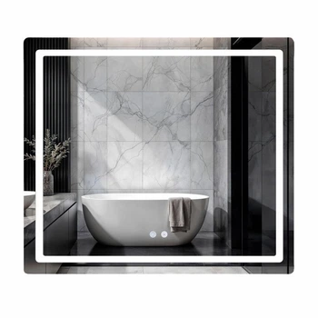 Зеркало Qtap Mideya (MI2) 800х700 с LED-подсветкой Touch, с антизапотеванием, с диммером, рег. яркости QT2078NCF807048476
