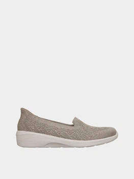Женские балетки Skechers 38 Бежевый 159375 TPE