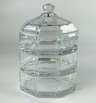Цукерниця «Квартет», 11,5x17,5 см, 3x300 мл