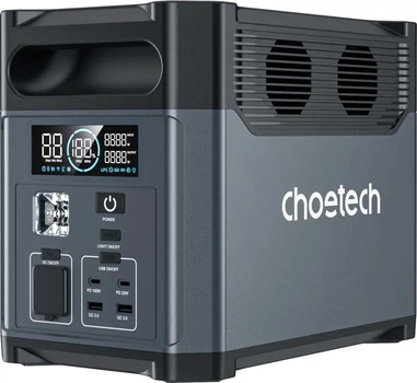 Зарядная станция Choetech / 1200 Вт / 1024 Вт⋅ч / LiFePO4 (BS061-BQB)