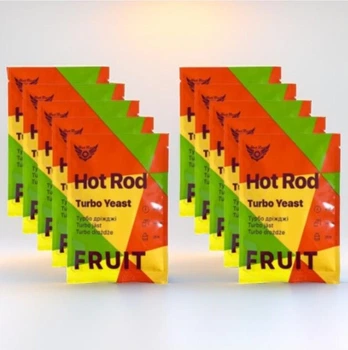 Турбо-дрожжи для фруктовых настоев Hot Rod Distiller Fruit 25 л (10 шт) D0302x10