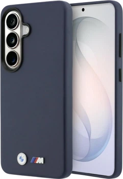 Etui BMW M Metal Logo MagSafe do Samsung Galaxy S26 Navy (BMHMS26S25PFWKCKV)