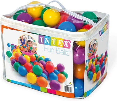 М'ячики для басейну Intex 49600NP 8 см 100 шт (6941057446004)
