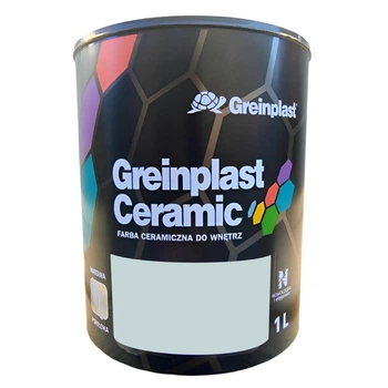 Керамічна фарба Greinplast Ceramic FWC52 біле срібло 1 л