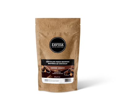 Кава Zavida Chocolate Brownie 340g "Шоколадний Брауні" Обсмаження Середнє 340г (мелена)
