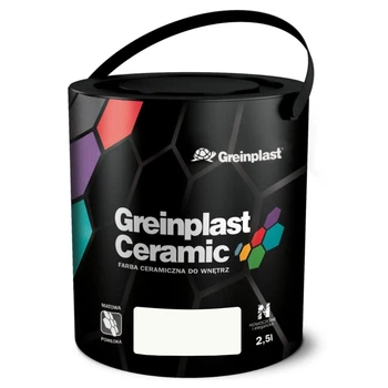 Керамічна фарба Greinplast Ceramic FWC56 ексклюзивний білий 2.5 л